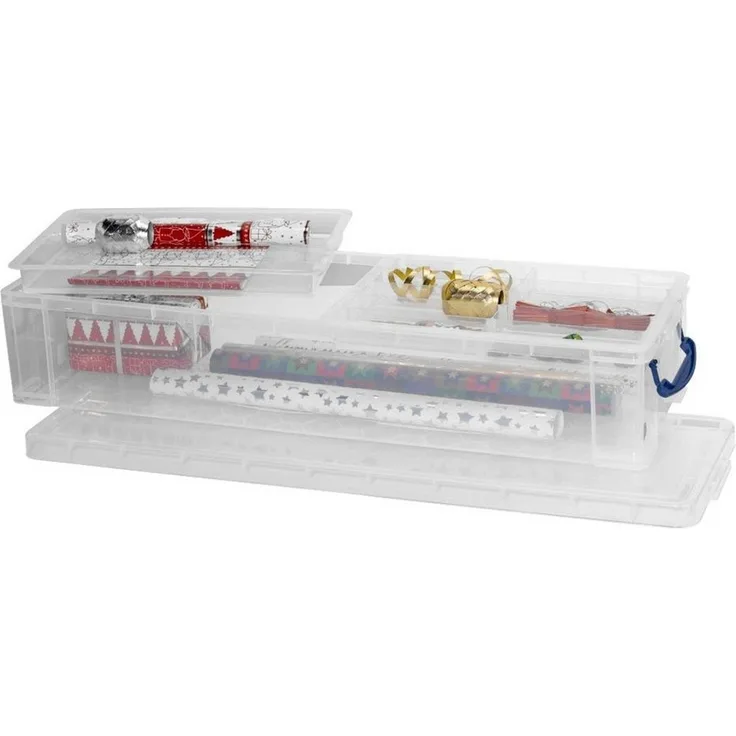 Really Useful Box Aufbewahrungsbox 22,0 l - 80,0 x 25,5 x 15,5 cm transparent