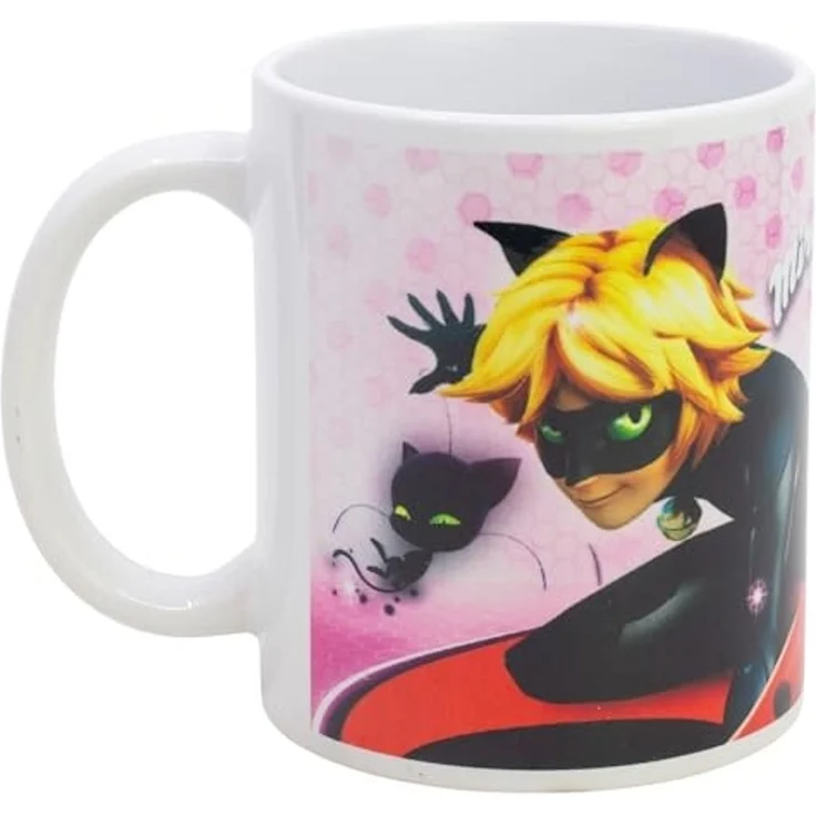Miraculous Ladybug Tasse 325ml – Pinkcell Keramikbecher im Geschenkset für Kinder – Bild 3