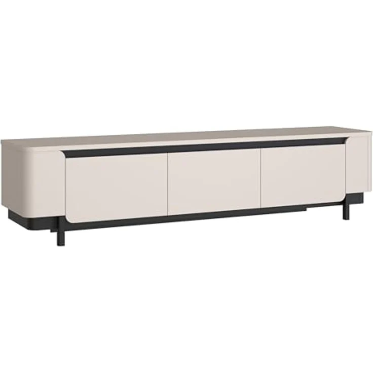 Lowboard Venedig / Vodol, Holzwerkstoff, Beige, 205 x 49 x 45 cm – Bild 3