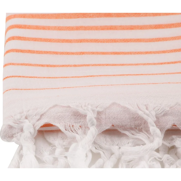 Mijolnir 'Golge - Orange' Fouta (Strandtuch), Orange, 90 x 180 cm – Bild 5