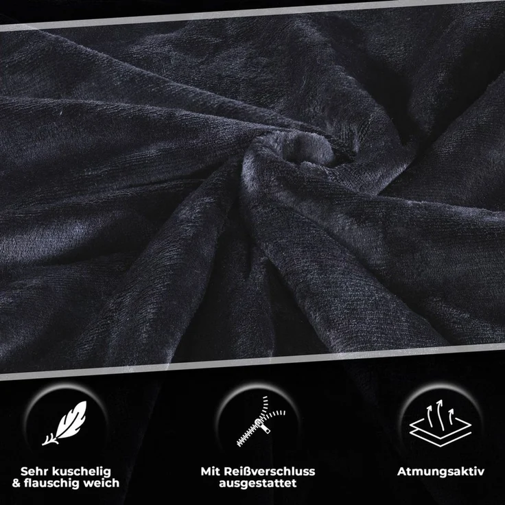 Malika Bettwäsche 135x200 + 80x80 cm Cashmere Touch Bettwäsche, atmungsaktiv, Mikrofaser, 2 teilig, Für Allergiker geeignet, pflegeleicht, angenehm weicher Stoff – Bild 3