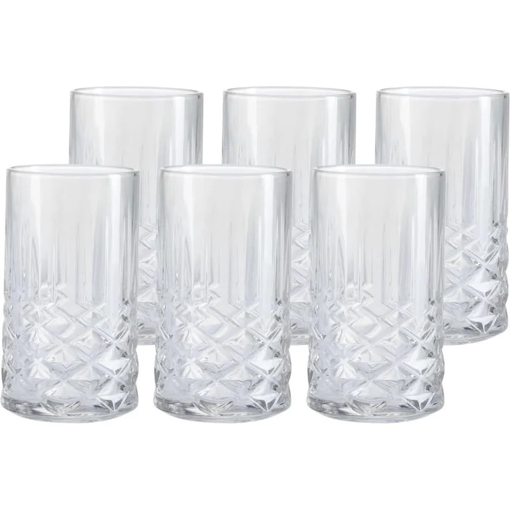 Longdrinkglas 360ml 6er Set Capri – Bild 1