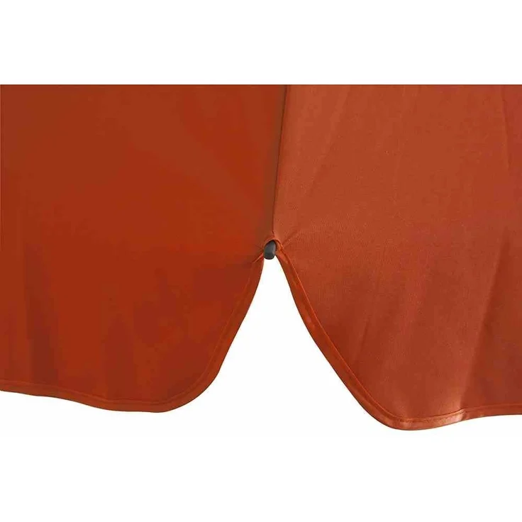 Tropico Mittelstockschirm anthrazit/terracotta 210x140cm – Bild 10