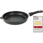 AMT Gastroguss Bratpfanne mit festem Griff, 5,0 cm, Ø 28 cm, Induktionsgeeignet