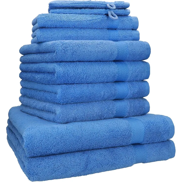 Betz Handtuch Set 10-tlg. Handtuch-Set PREMIUM, 100% Baumwolle (10-St), 100% Baumwolle