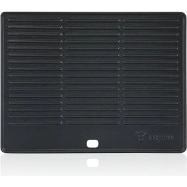 BBQ-Toro Grillplatte Gusseisen Grillplatte 40 x 31 cm, Wendeplatte, emailliert – Bild 6