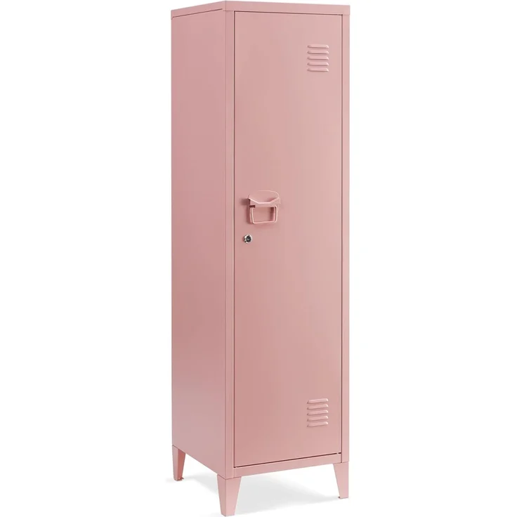 Einzelspind Kurikka 137x38x38 cm Rosa [en. casa] – Bild 6
