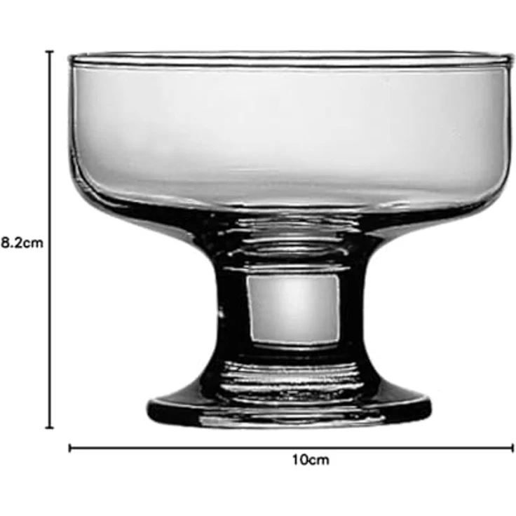 Pasabahce 41016 – 6er Set Becher aus Glas Iceville für EIS, Salat, Dessert, Beilage – Bild 5