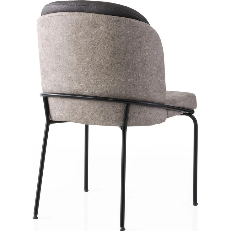 Skye Decor 'Dore - 196 V2' Stuhlset (2-teilig), Gold / Schwarz, 62 x 75 x 52 cm – Bild 3