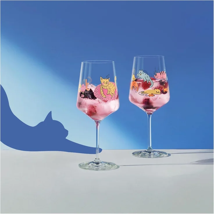 Ritzenhoff Aperitifglas Tierisch Glücklich, Kristallglas – Bild 2