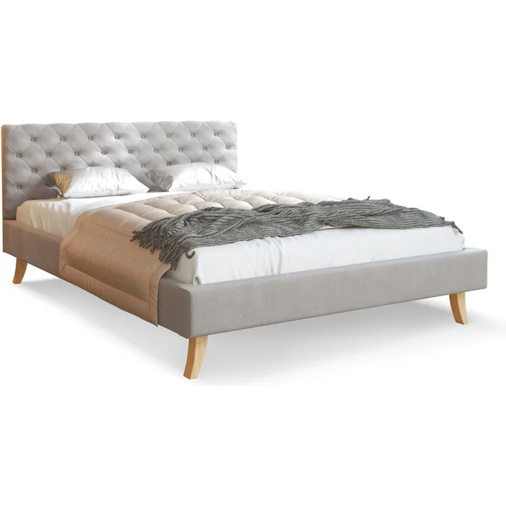 FDM Polsterbett ZUZA modern mit Bettkasten MADE IN EU - mit hochwertigem Velours Bezug (verfügbar 120x200 140x200 160x200 180x200cm, Bettrahmen, Bett, mit großen gepolsterten Kopfteil, ohne Matratze, Lattenrost aus Holz), ohne Matratze, Lattenrost aus ... – Bild 5