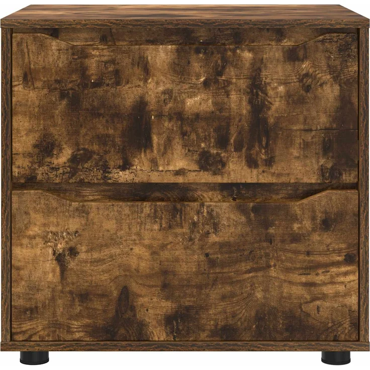 vidaXL Aufbewahrungsschrank 60 x 48 x 57 cm Holzwerkstoff Räuchereiche 888832 – Bild 6