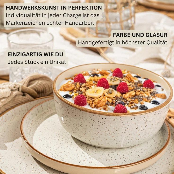 SÄNGER Schalen Set Rio Creme 4 teilig – Bild 5