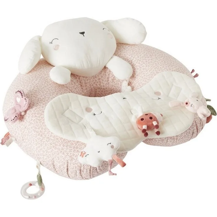 Krabbeldecke Baby Activity-Kissen, vertbaudet, Feinmotorik