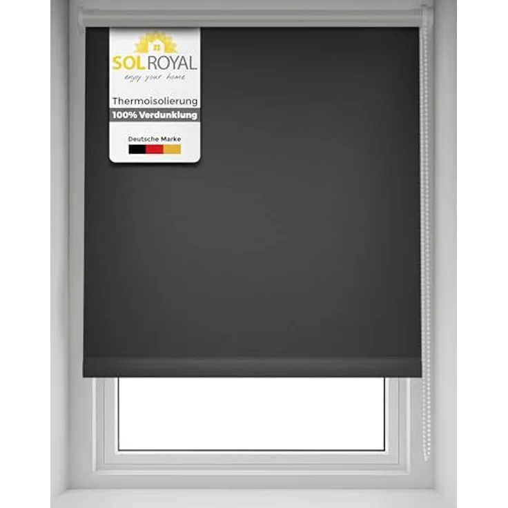Sol Royal Thermorollo SolReflect T42 für Fenster & Türen Anthrazit, 160 x 110 x 3.1 cm – Bild 2