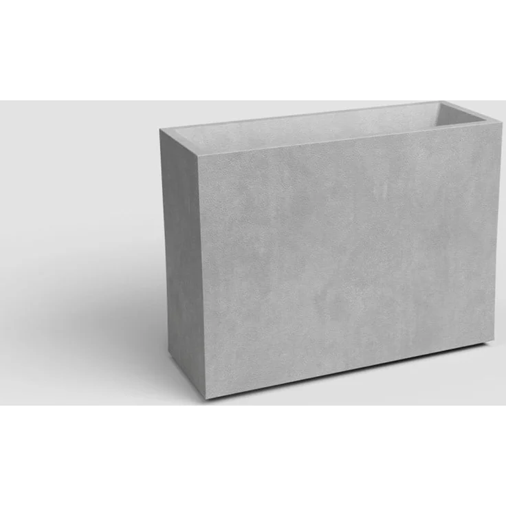 Artevasi Blumenkasten Sydney Kunststoff 80 x 68 cm hellgrau – Bild 2