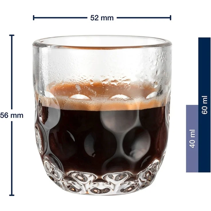 Leonardo GOCCE Espresso-Set mit Untersetzer 6-teilig – Bild 3