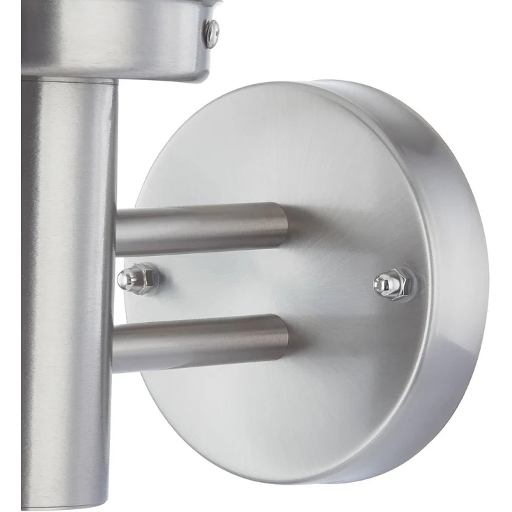 Lindby Außen-Wandleuchte Nada, Edelstahl Alu IP44, 1 x 60 W – Bild 9