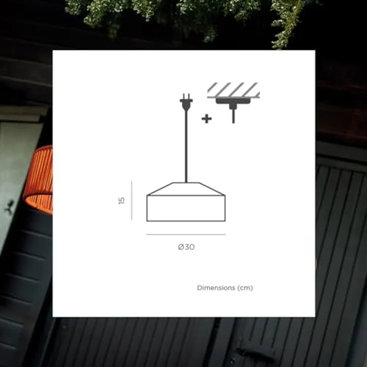 New Garden CALABARDINA HANG Cable weiß – Bild 5