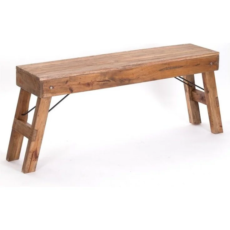 DESIGN DELIGHTS Sitzbank KÜCHENBANK "ALDO", faltbar, 112x48x28 cm (LxHxB), Holzbank, Farbe: – Bild 4