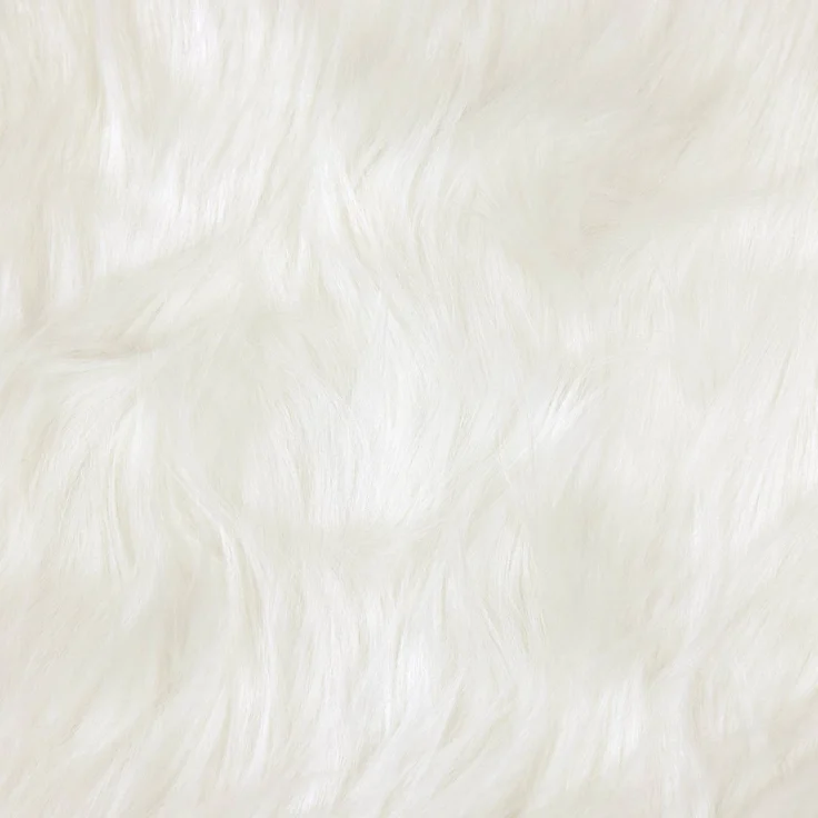 vidaXL Kunstschaffell Teppich Tafalla Weiß 80 x 200 cm Polyester 42021457 – Bild 8