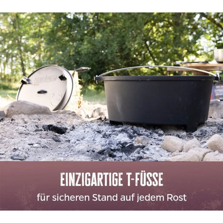 Grillfürst Dutch Oven BBQ Edition DO28 - XXL Dutch Oven – Bild 4