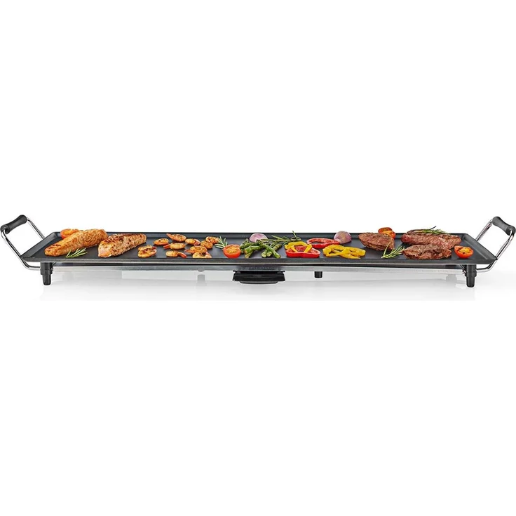 Teppanyaki Tischgrill | Backfläche ( L x B ): 90 x 23 cm | Anzahl der Heizstufen: 5 – Bild 2