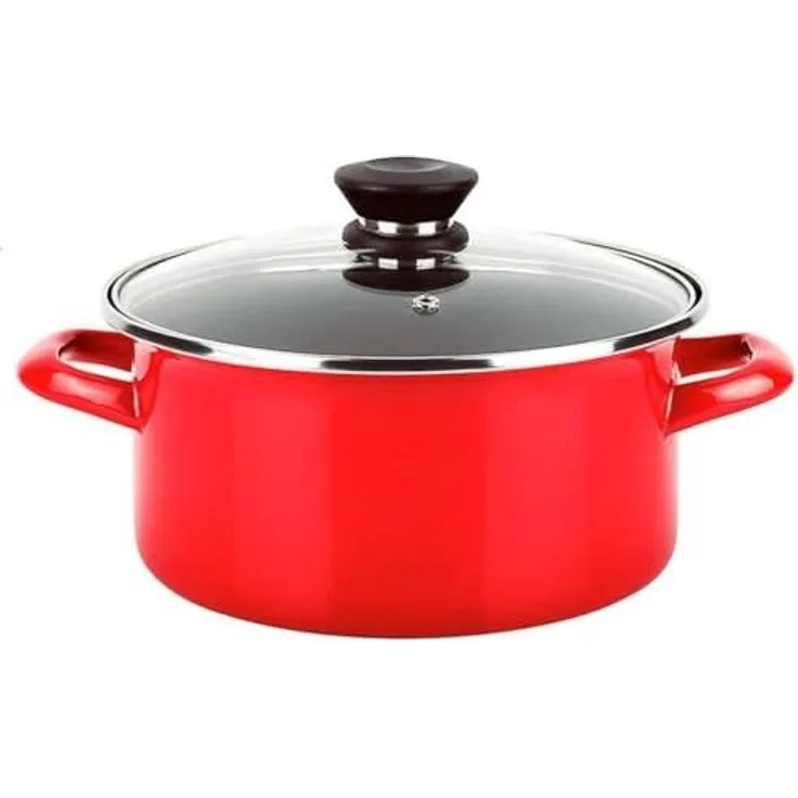 Kasserolle FAGOR Optimax Rot Emaillierter Edelstahl (Ø 26x14 cm)
