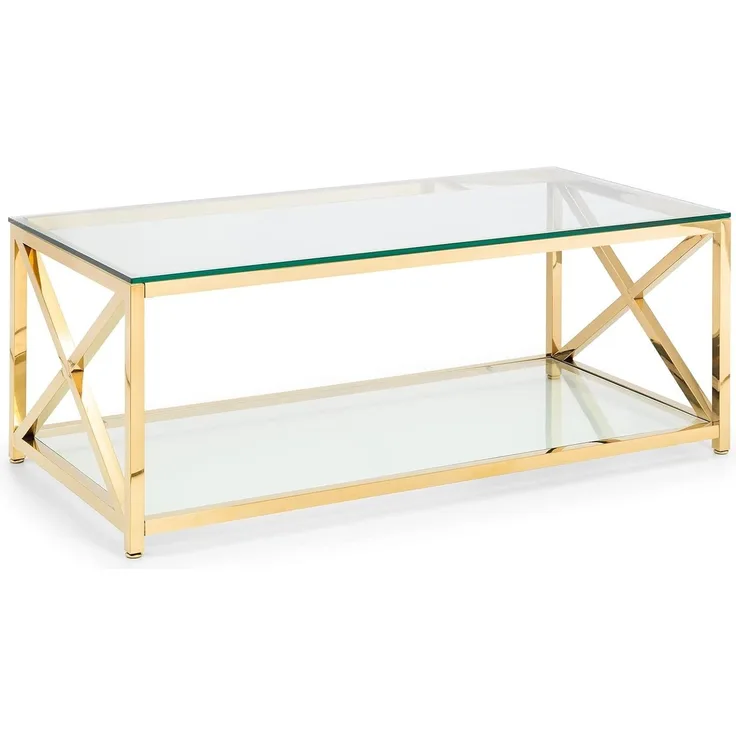 Julian Bowen Miami Couchtisch, Gold