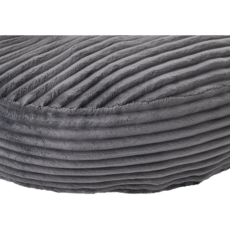 ZUBALIYA Sofa 108x52 cm, mit Cordbezug, mit breiten Armlehnen, mit Schaumstoffpolsterung, für Wohnzimmer und Apartments, Dunkelgrau – Bild 24