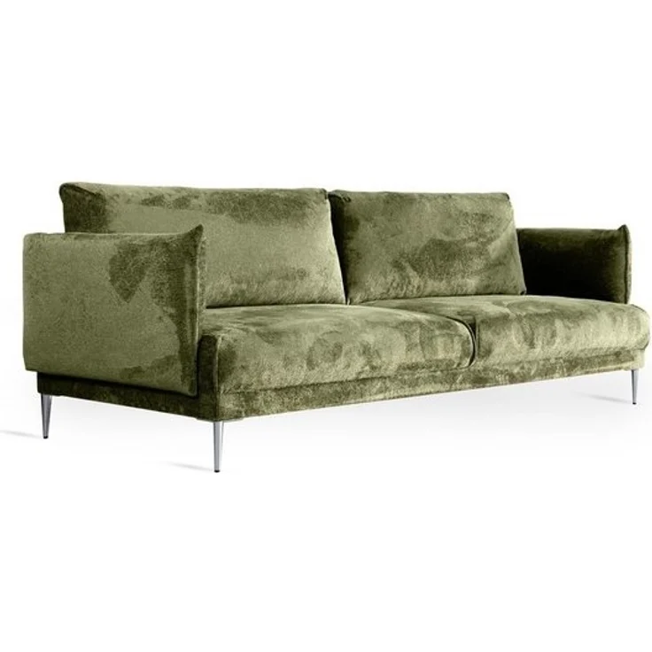 Sofa Designersofa MADISON 3-Sitzer Stoff Tender Way Grün – Bild 2