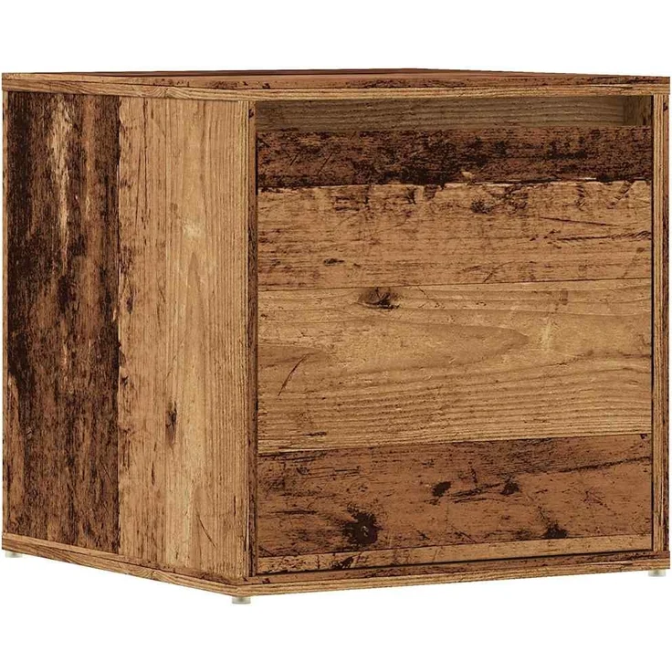 vidaXL Schubladenbox Altholz 40,5x40x40 cm Holzwerkstoff 857039 – Bild 1