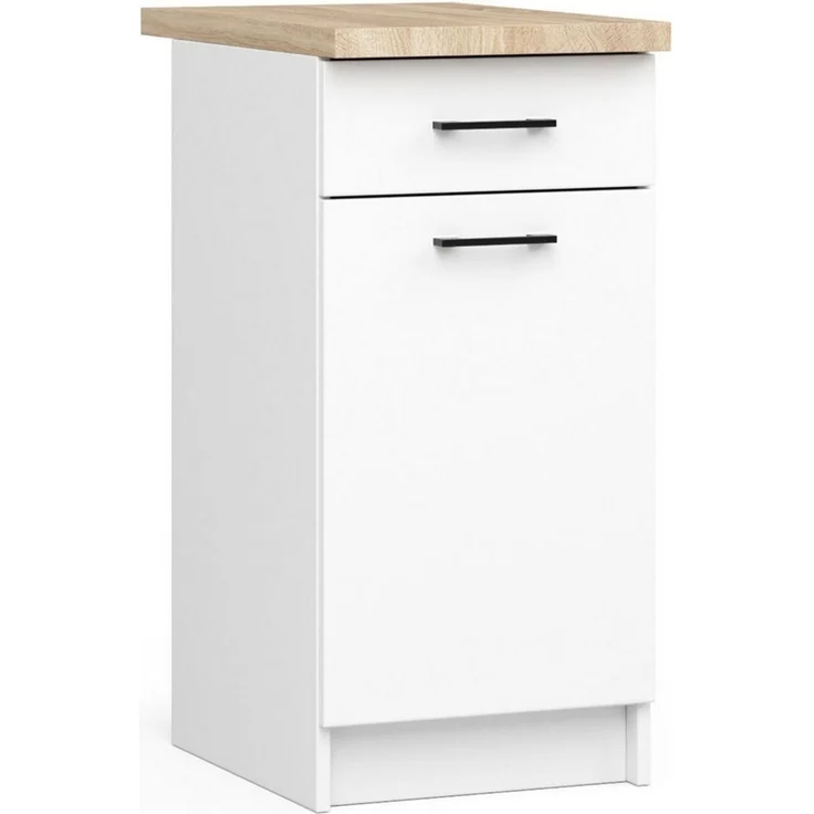 Raumhirsch Furniture Unterschrank Moderner Küchenunterschrank - Stilvolles Design - Küchenmodul (Viele Farbvarianten - Maße 40x85x46 cm) robuste Konstruktion – Bild 2