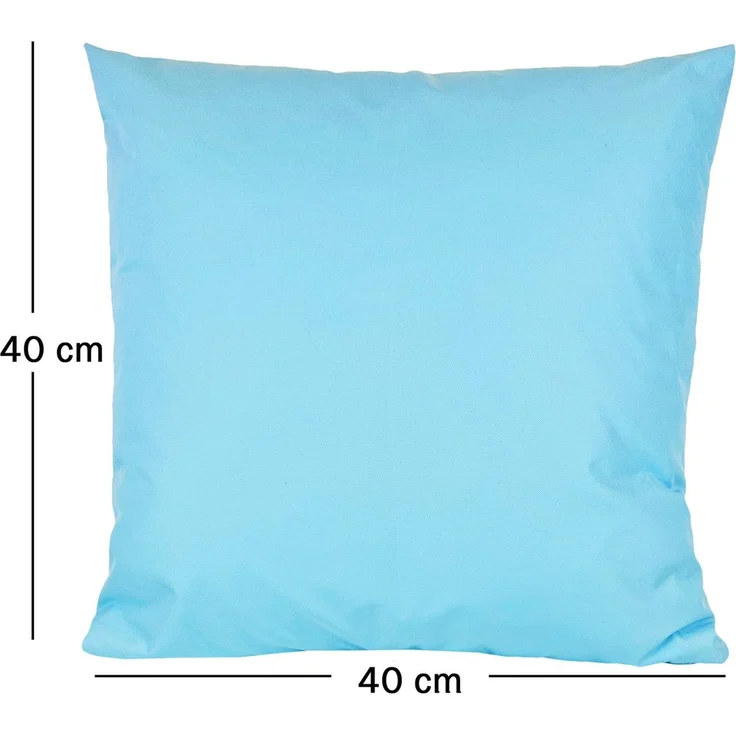 JACK Kissenbezüge 2er Set 40x40cm Outdoor Wasserfest, (2 Stück), 2x Kissenhülle, strapazierfähig, wasserabweisend, Innen & Außen – Bild 2