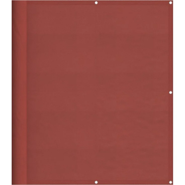 vidaXL Balkon-Sichtschutz Terrakotta 120x1000cm 100 % Polyester-Oxford 42002092 – Bild 1