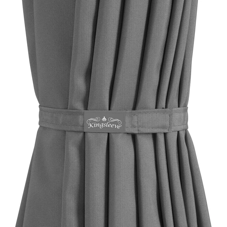 Kingsleeve® Sonnenschirm ohne Gestell, UV Schutz 80+, Alugestell / Polyester dunkelgrau, Ø 330cm – Bild 7