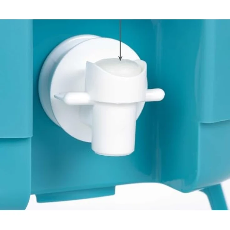 Bubble-Store Thermobehälter Thermo Getränkebehälter, Polyethylen-Kunststoff, (8 Liter Behälter mit Tragegriff, Zapfhahn), Getränke Thermobehälter – Bild 4