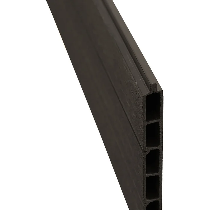 GreenYard WPC Sichtschutzzaun CORTEZA 5x Zaunelement + 6x Pfosten - 8,9m – Bild 3