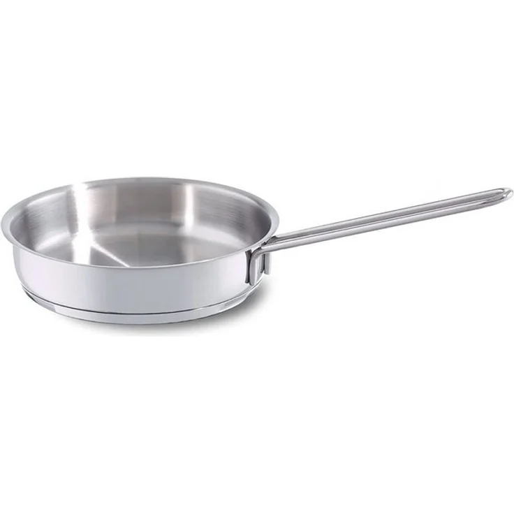Fissler Bratpfanne häppchen, Edelstahl 18/10 (1-tlg), Induktions-geeignet, unbeschichtet – Bild 2