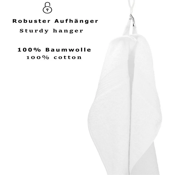 Betz Seiftuch 20 Stück Seiftücher NEAPEL Größe 30x30 cm, (Set) – Bild 2