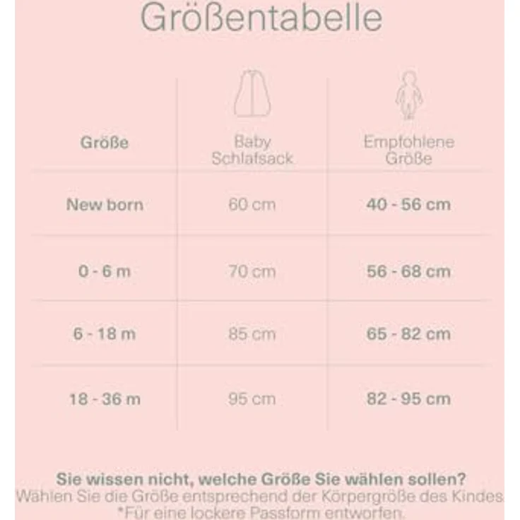 molis&co - Baby Schlafsack 2.5 TOG - Ganzjahres Schlafsack - Babyschlafsack Neugeborene - 100% Baumwolle (Oeko-TEX 100), ärmellos Winterschlafsack wattiert - Premium Qualität - Carrots (95 cm) – Bild 3