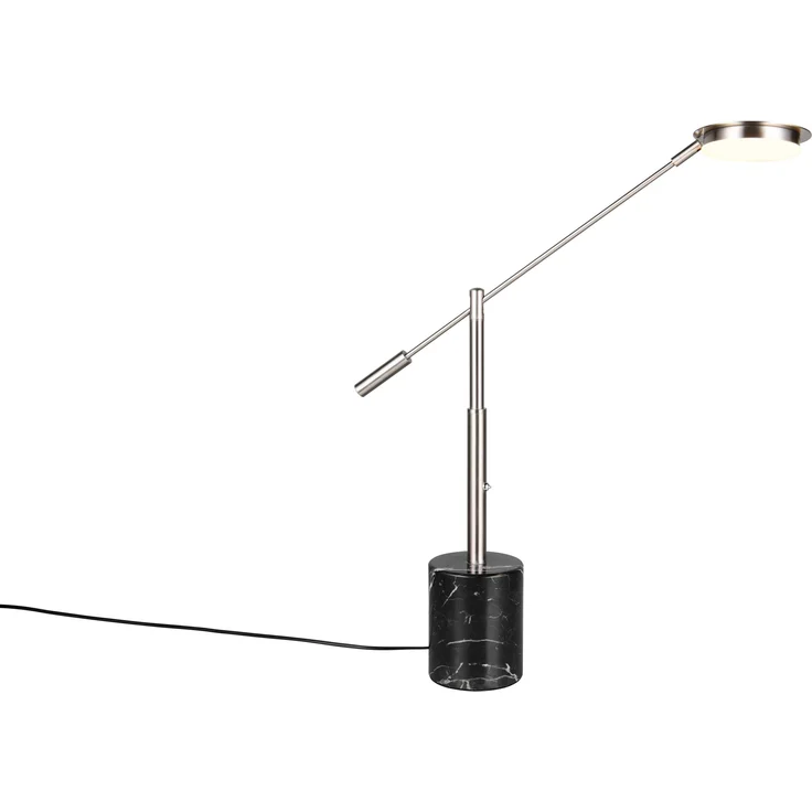 Tischleuchte Select FIORE BH 12x65 cm grau Tischlampe Klemmleuchte Schreibtischleuchte Schreibtischlampe – Bild 1