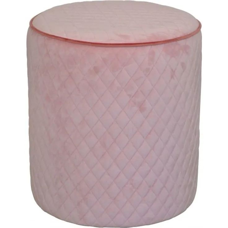 Sitzhocker/-pouf "Anika" rose