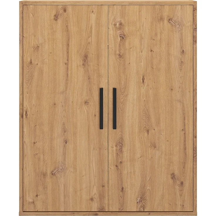 Vente-unique - Schrank unter Dachschräge mit 2 Türen -Natur ADEZIO – Bild 4