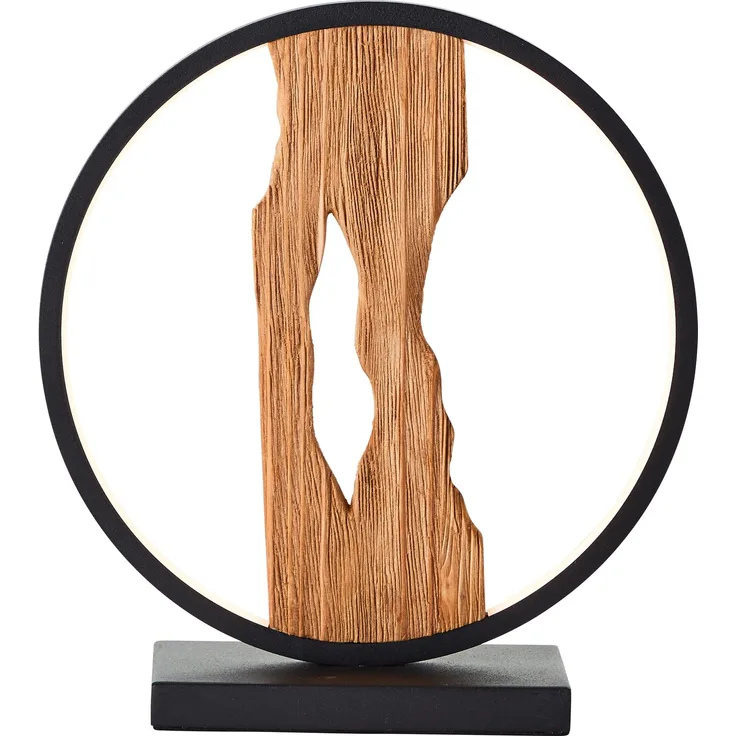 Brilliant AG Leuchten G94705-76 Chaumont Tischleuchte Holz 28cm