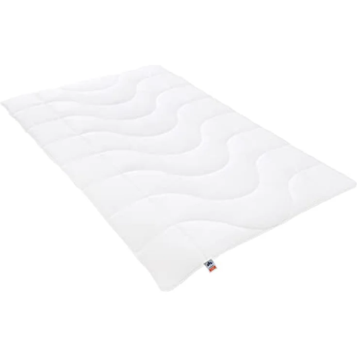 Irisette warme Winterdecke Steppbett Lotte, mit Top Cool Gewebe, 95 Grad waschbar, inkl. Aufbewahrungstasche, 135x200 cm, weiß – Bild 3