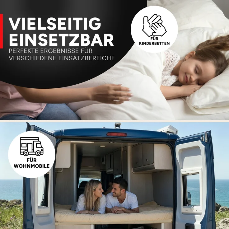 Rollrost " Lamellen - Xandi " Lattenrost 24 mm 180 x 210 cm – Bild 8