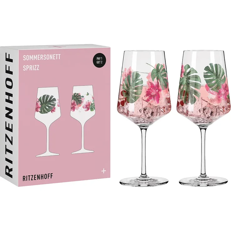 Ritzenhoff 6011001 Aperitifglas 2er-Set 001 SOMMERSONETT Ramona Rosenkranz 2022