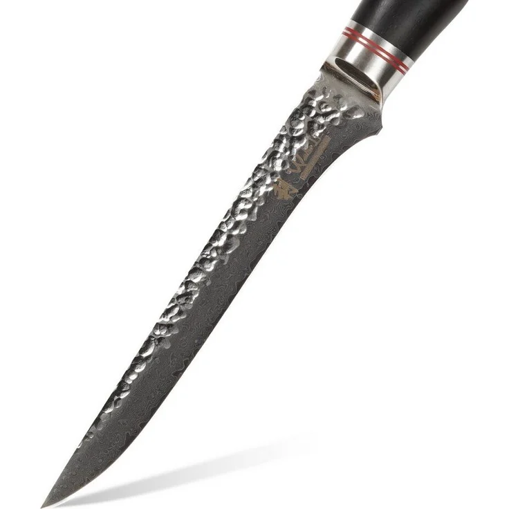 Wakoli Ausbeinmesser EBO Damast Tranchiermesser Küchenmesser Kochmesser 16 cm Klinge, aus 67 Lagen Damaststahl, VG10 Kern – Bild 2