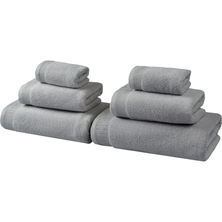 OTTO home Handtuch Set Fenya, flauschig und weich, Premium Handtücher, 550 gr/m², Walkfrottier (Set, 6-St), mit Bordüre, Set, 100% Baumwolle, Hotel-Qualität, 5 Jahre Garantie – Bild 5